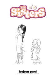 Les Sisters - Coloriage