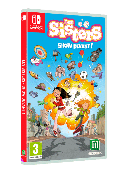 Les Sisters en jeu vidéo - Show devant !, sur Nintendo Switch