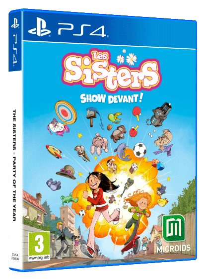 Les Sisters en jeu vidéo - Show devant !, sur Sony PS4